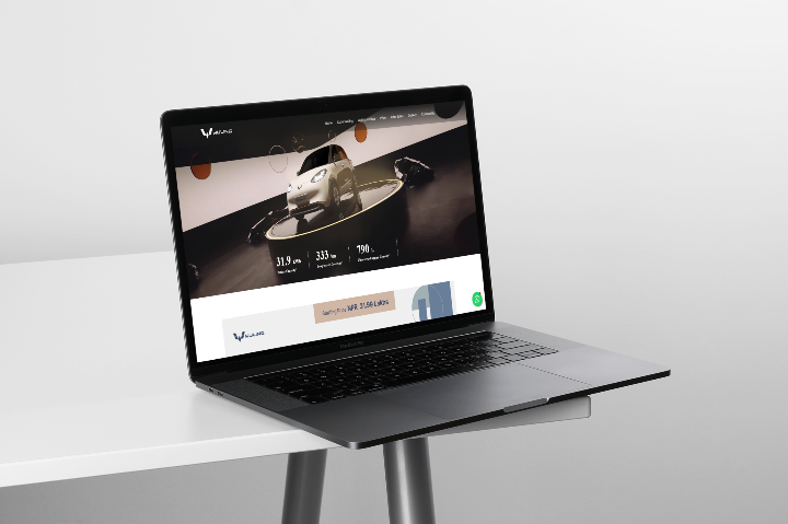 Wuling Motors Website Image